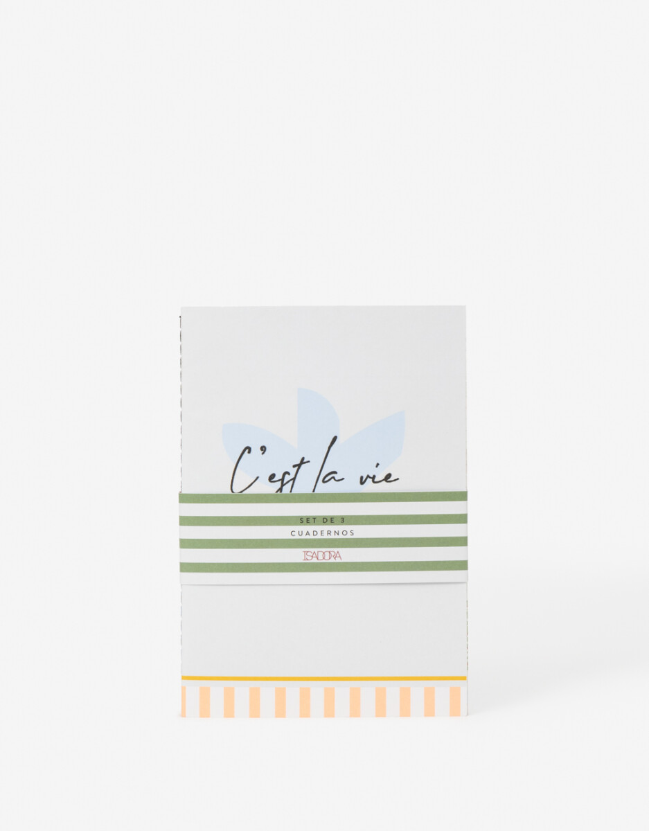 Set De Cuadernos C'est La Vie 