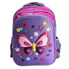 Mochilas Escolares Estampadas Con Luces Mariposa