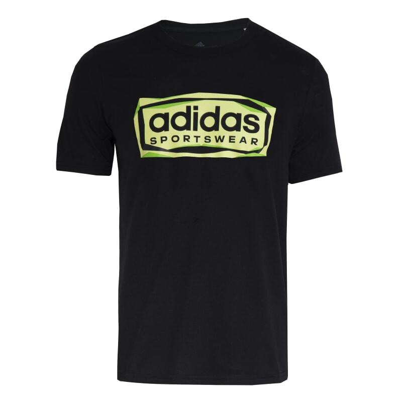 Remera Adidas M Fld Spw Logo de Hombre - IV6994 Negro