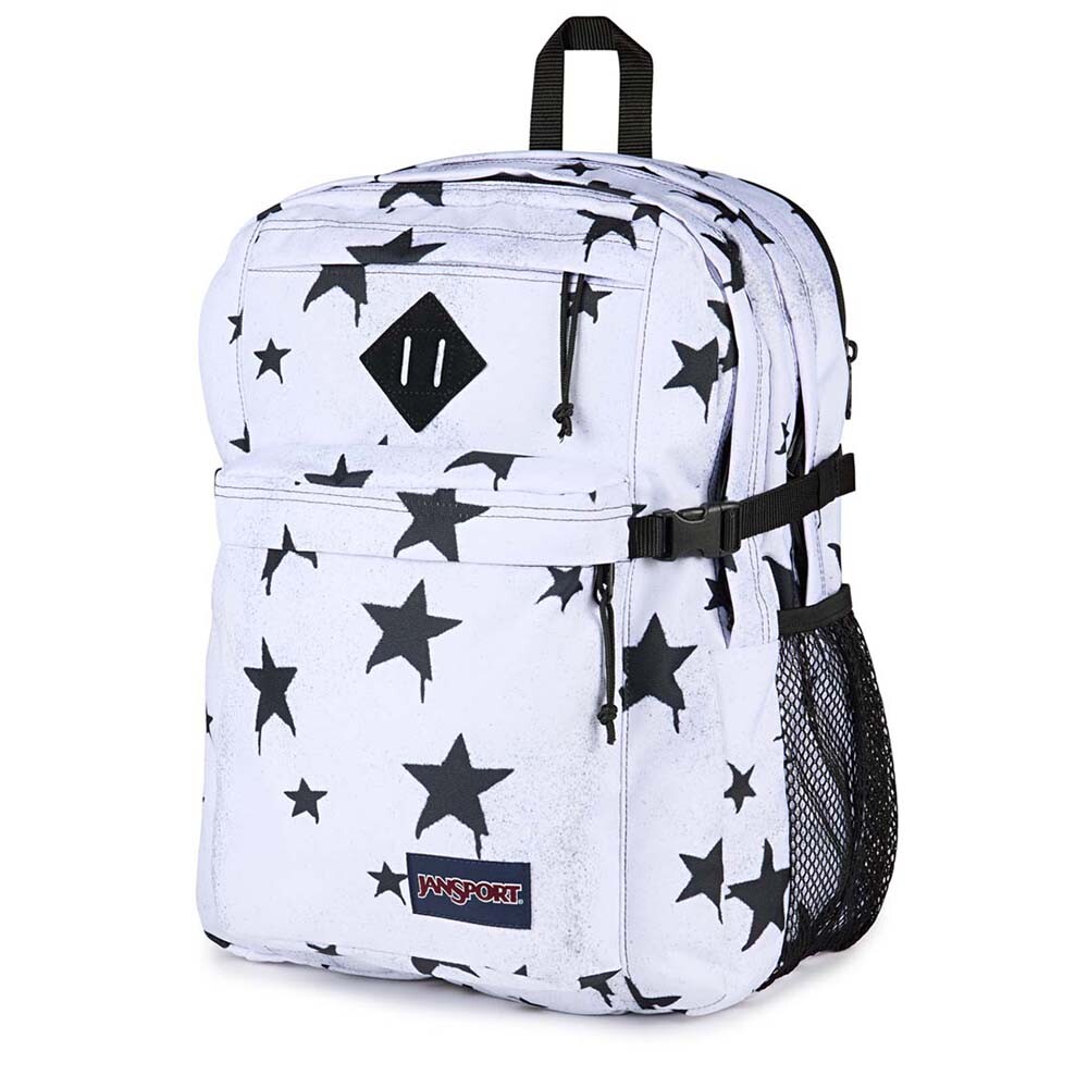 Main Campus Sprayed Stars Black