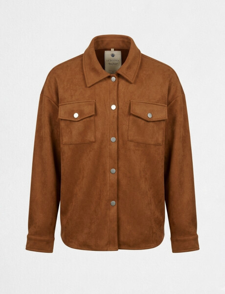 Sobrecamisa suede Zenda Sobrecamisa suede Zenda
