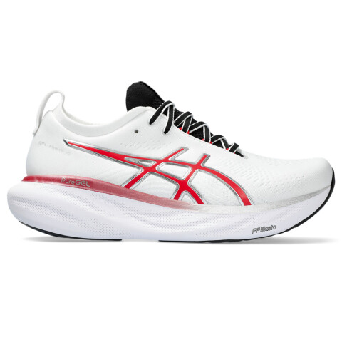 GEL Nimbus 25 Anniversary - Hombre White/classic Red