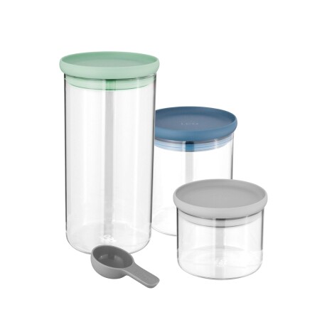 Recipiente Vidrio 3 Piezas Berghoff Recipiente Vidrio 3 Piezas Berghoff