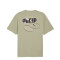 Remera de Hombre Puma Logo Lab Relax Verde