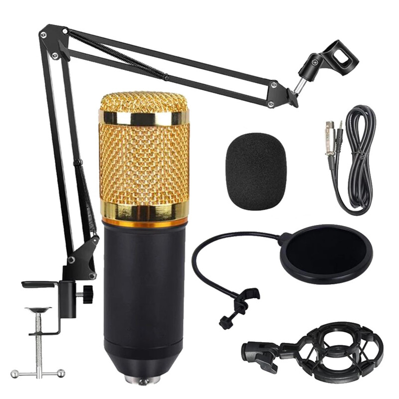 Microfono Con Condensador Brazo Y Accesorios Microfono Con Condensador Brazo Y Accesorios