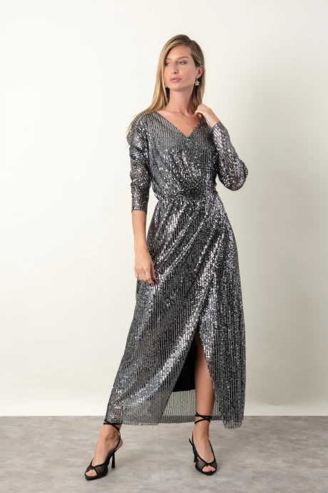 VESTIDO TURMALINA Peltre