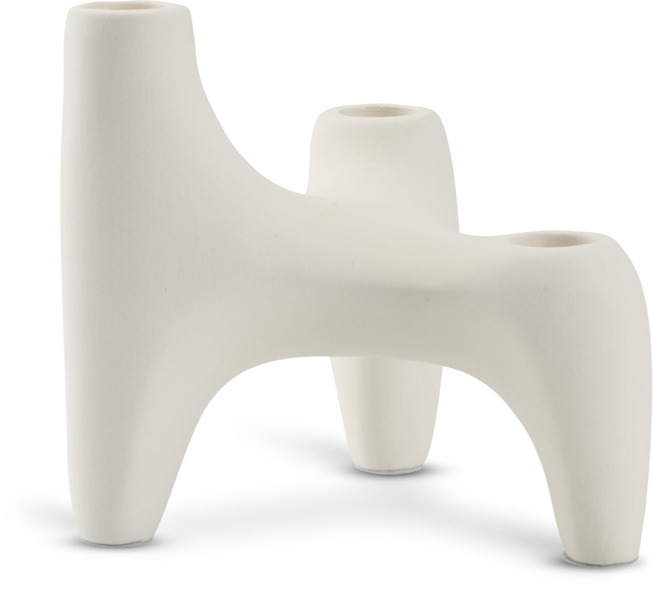 Portavelas VIGNIR A13xL16xA15cm blanco 