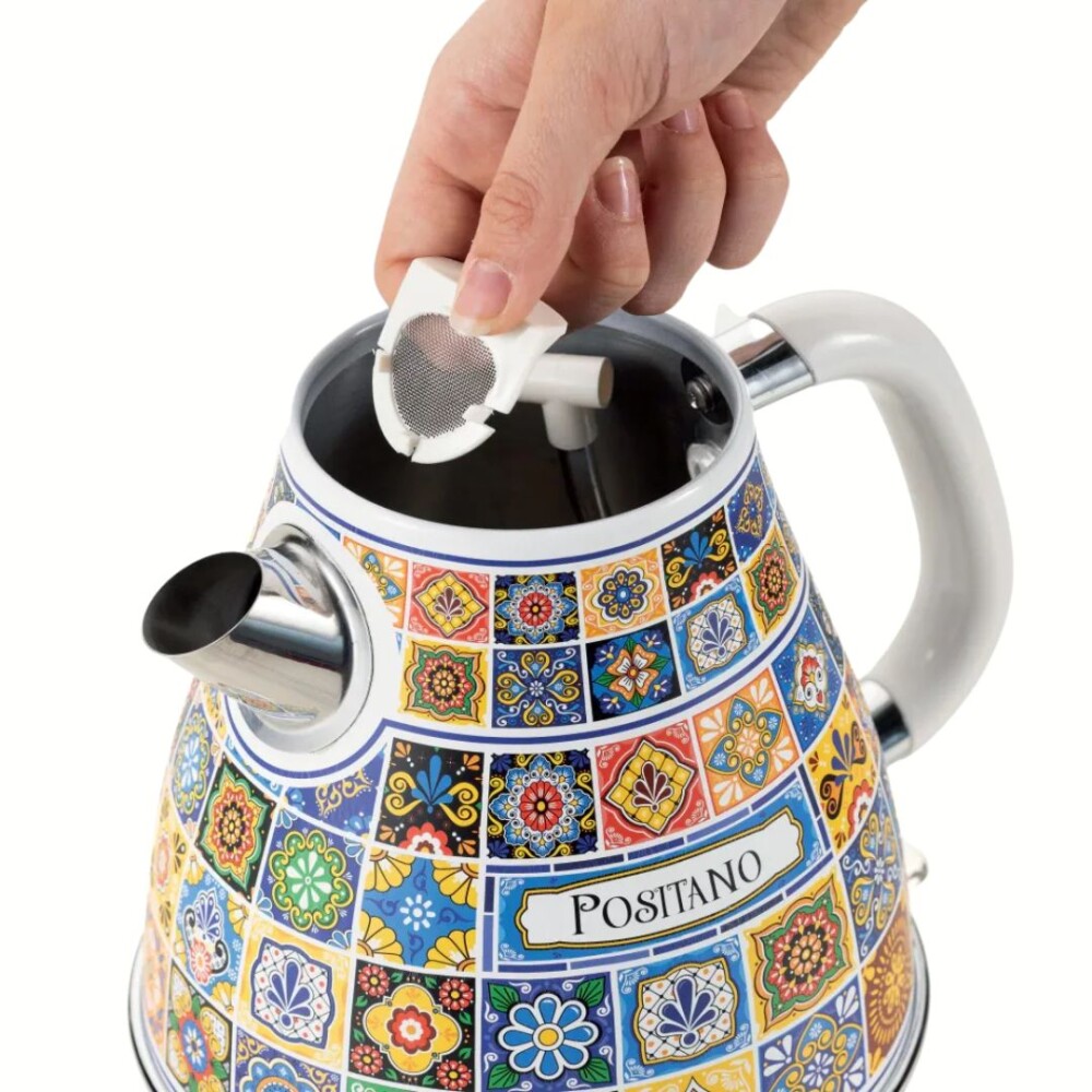 Jarra Eléctrica Vintage - Positano 1.7L – Elegancia y Rapidez - Ariete Jarra Eléctrica Vintage - Positano 1.7L – Elegancia y Rapidez - Ariete