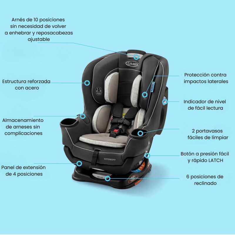 Graco Extend2fit hasta 30kg Redmond Graco Extend2fit hasta 30kg Redmond