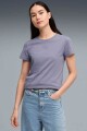 REMERA PUMA DAMA 692916 89 ESS CAT LOGO TEE Violeta