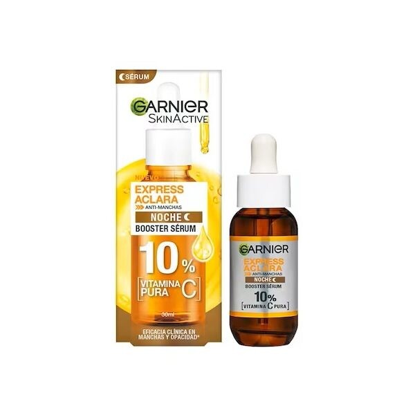 Sérum Noche 10% Vitamina C Pura 30 ml – Garnier Sérum Noche 10% Vitamina C Pura 30 ml – Garnier