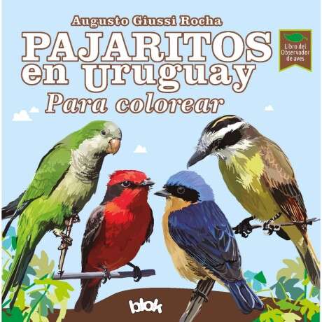 PAJARITOS DEL URUGUAY PARA COLOREAR 001