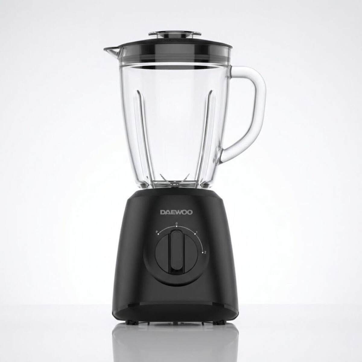 Licuadora con jarra de vidrio Daewoo | 1,5 Lts.| 2 Vel + función pulsador 