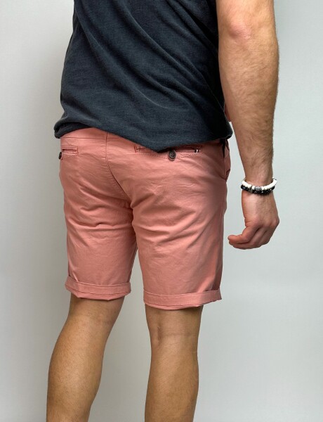 Bermuda corte vestir en gabardina Mora Coral