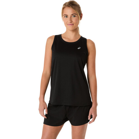 Singlets Running Asics Silver Tank Mujer Performance Black