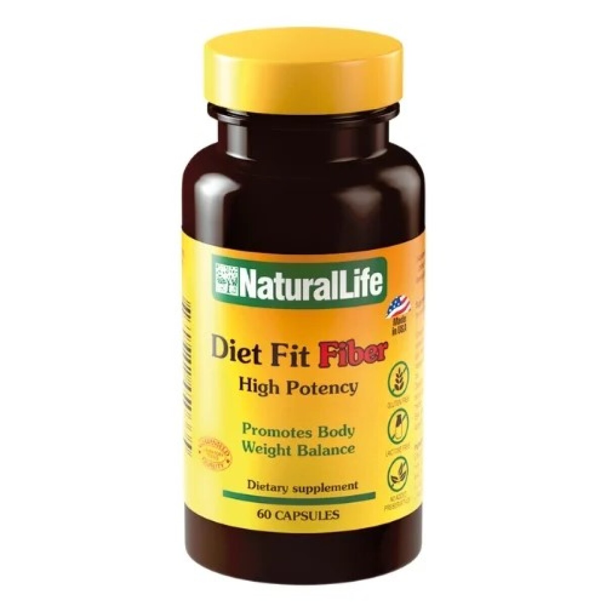 Diet Fit Fiber Natural Life | 60 Cápsulas 