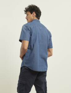 012469 CAMISA HARRY Azul