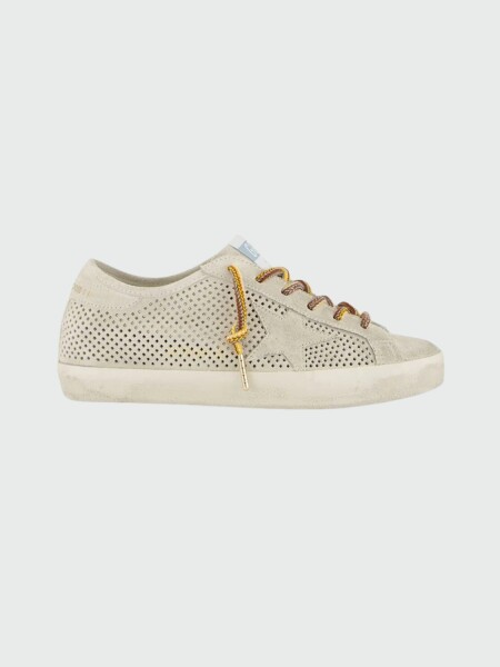 Golden Goose - Super-Star Perforated Suede Alta Automática
