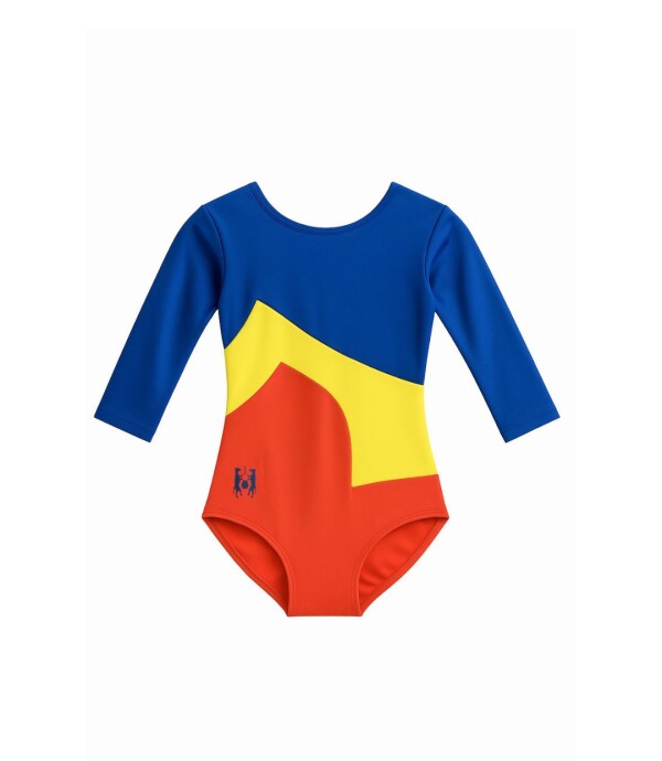 Malla Gimnasia Artística Colegio Seminario Azul/Amarillo/Rojo