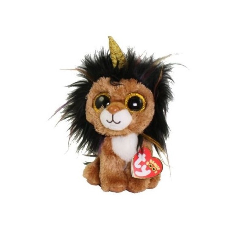 Pelcuhe Regular – Ramsey León Café / Unicornio BEANIE BOOS REGULAR RAMSEY LEON CAFÉ UNICORNIO