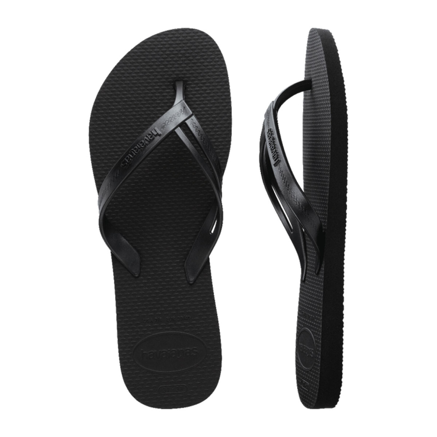 Black patent havaianas sale