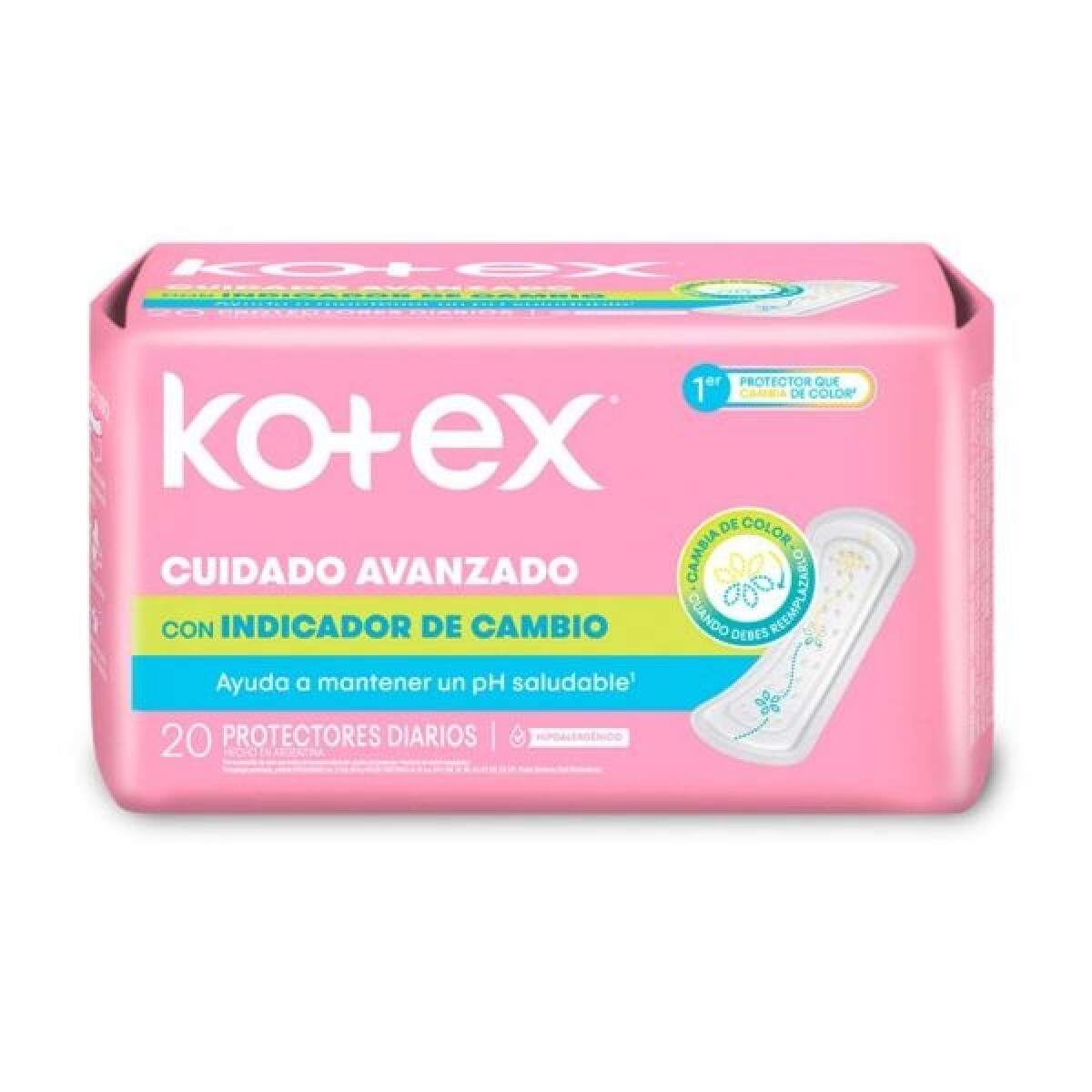 Kotex Prot Diario Con Indicador De Phx20 