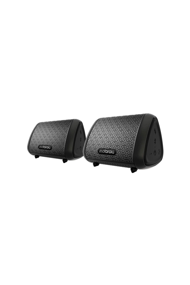 Dúo de Parlantes Portátiles Motorola SUB340 Bluetooth Resistentes Al Agua Dúo de Parlantes Portátiles Motorola SUB340 Bluetooth Resistentes Al Agua