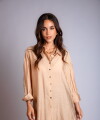 Camisa Mikonos beige