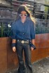 Rastra Belt Negro