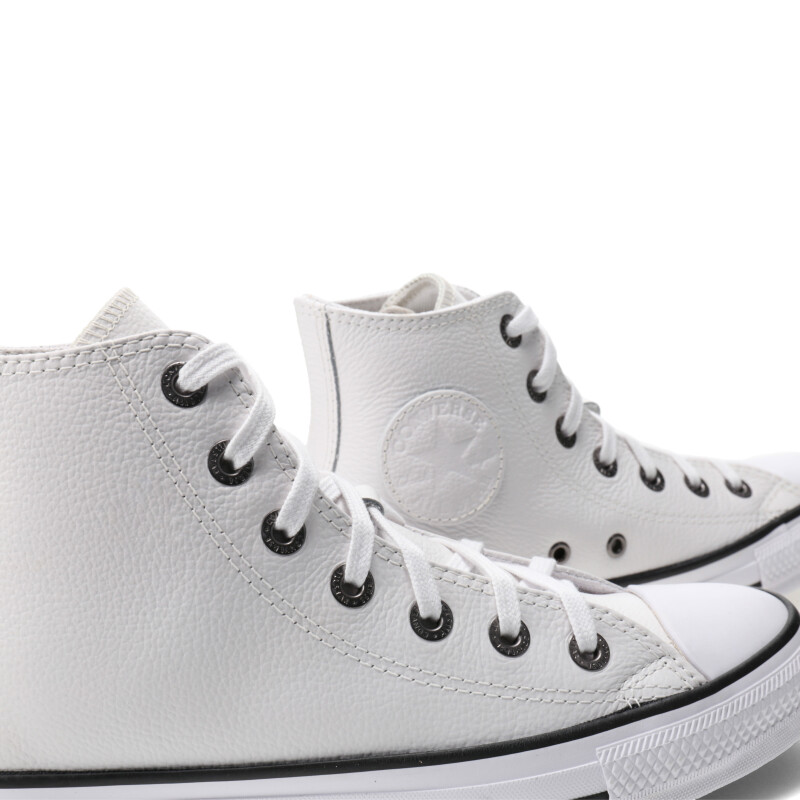 Championes Unisex Converse Chuck Taylor All Star HI Blanco - Negro