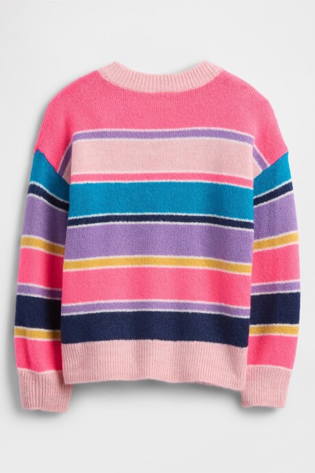 Buzo Algodón Toddler Niña Happy Stripe