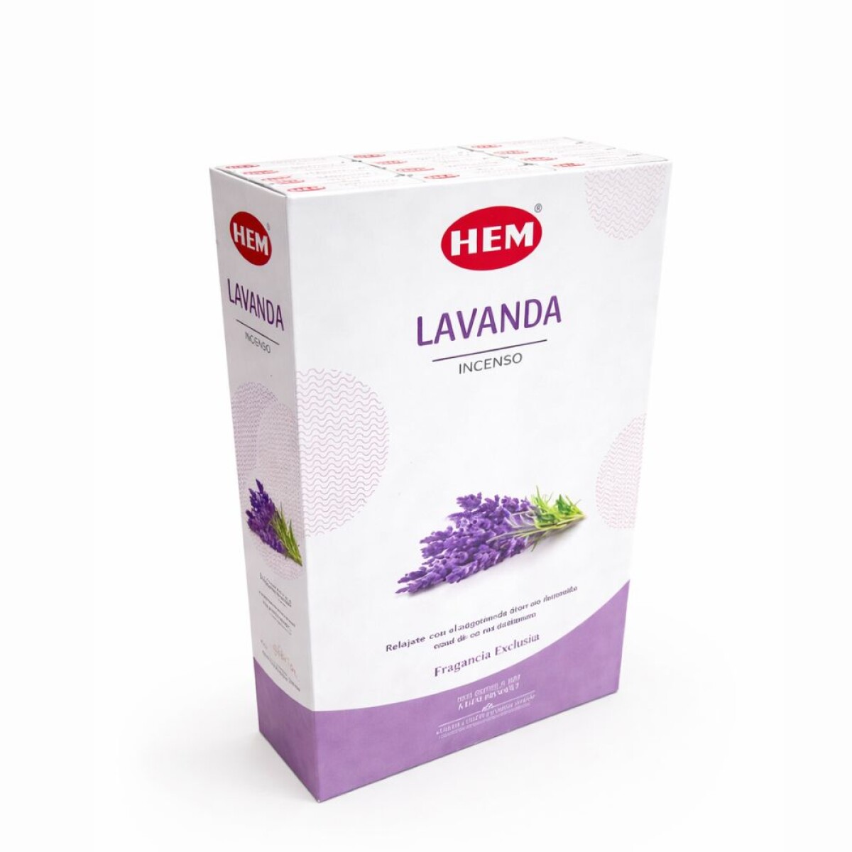INCIENSO HEM PREMIUM 25 GR - CAJA X12 - Lavanda 