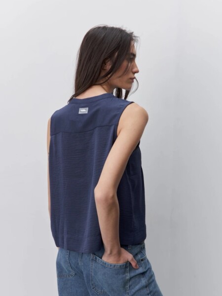 BLUZA D.CASSIN NUPA AZUL