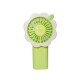 Ventilador floral verde