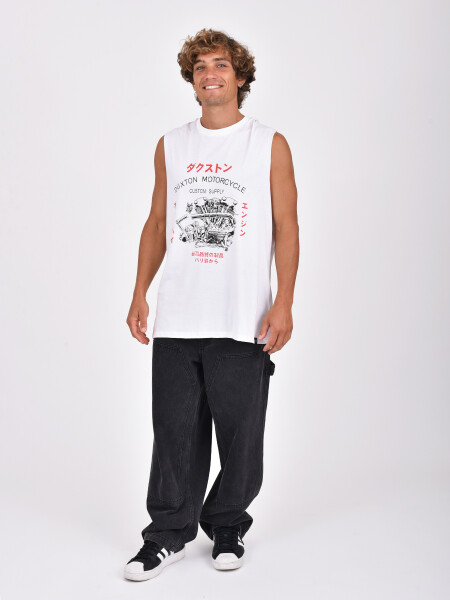 MUSCULOSA CALIFORNIA BLANCO