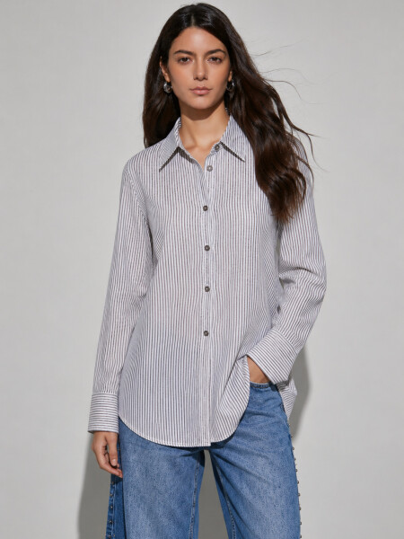 CAMISA ARIANA STRIPE VARIANTE 1