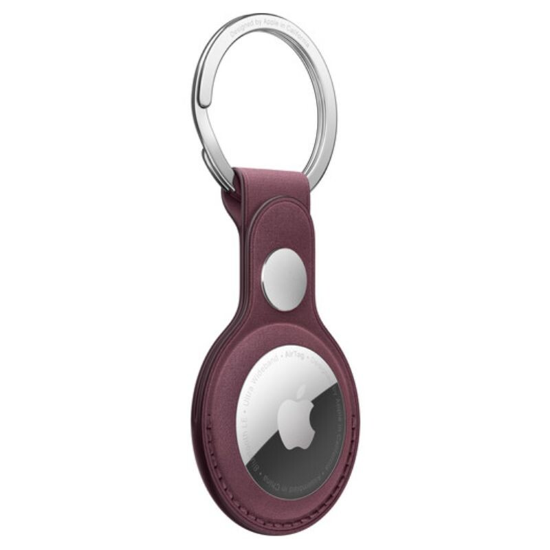 Case Apple Airtag Finewoven key Ring Mulberry Case Apple Airtag Finewoven key Ring Mulberry