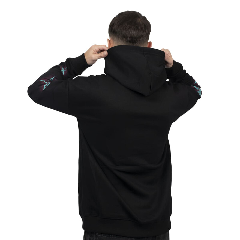 CANGURO ACTIVE HODDIE CON ESTAMPA Unisex - XC06 Negro