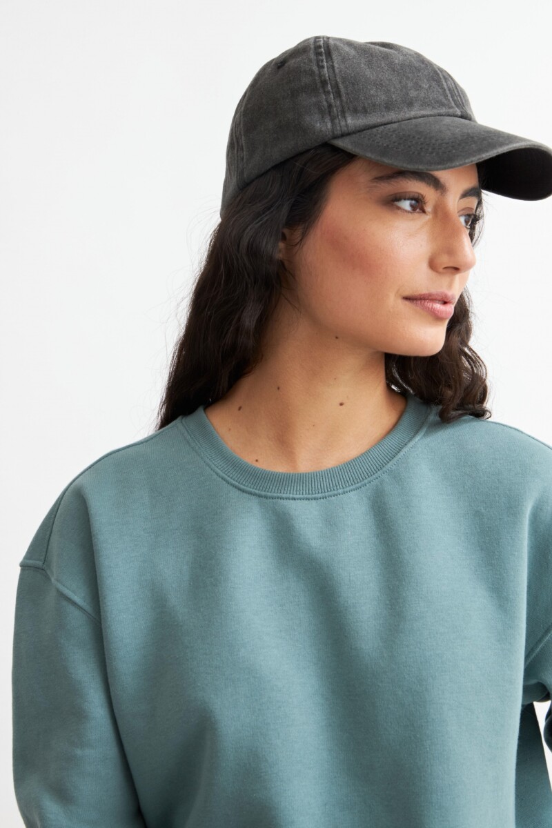 Sweatshirt liso VERDE