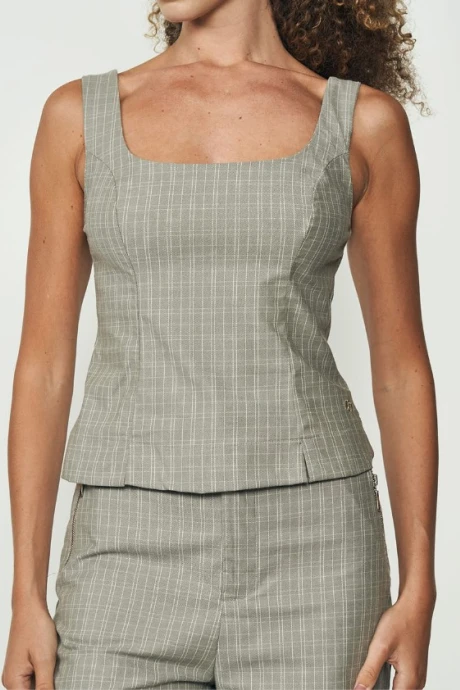 Musculosa Loly Gris