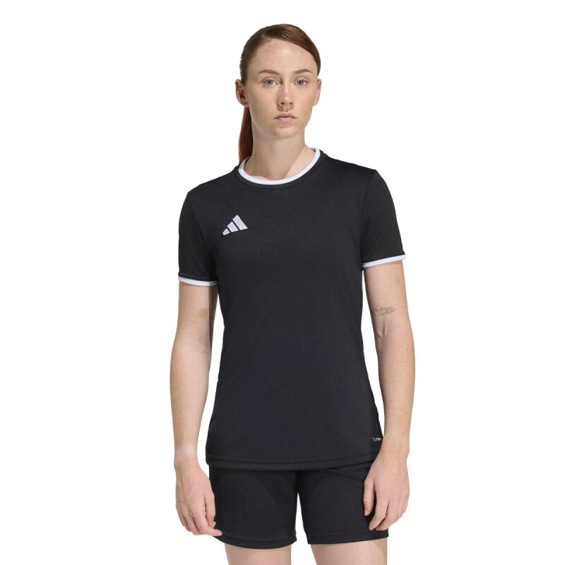 REMERA ADIDAS ENT26 JSY W MUJER JZ2492 Negro-blanco