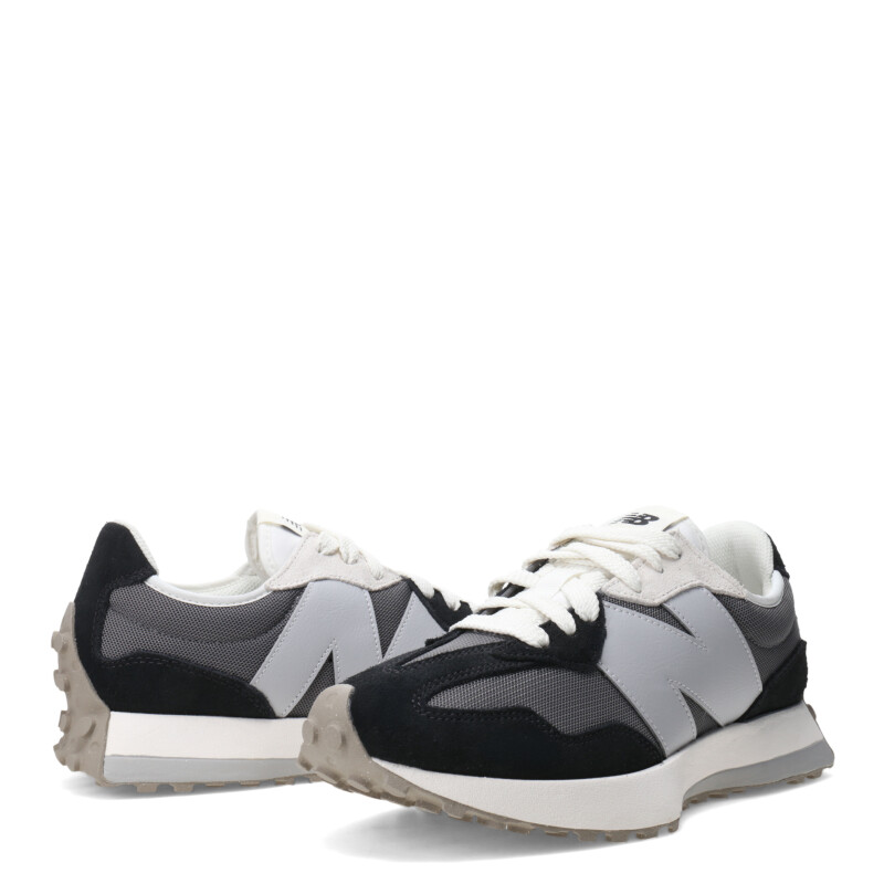 Championes de Hombre New Balance 327 Gris - Negro