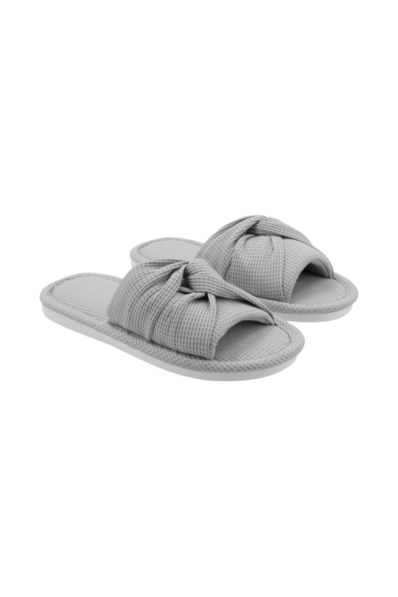 Pantufla emmi Gris melange