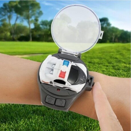 Autito Watch Police a Control Remoto en Pulsera con Carga USB 001
