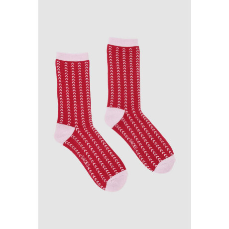 Medias con diseños. de abrigo con tener felpa interior. Variante 34