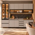COCINA MODULADA 2.70 MT CON LUZ - ALMA COCINA MODULADA 2.70 MT CON LUZ - ALMA