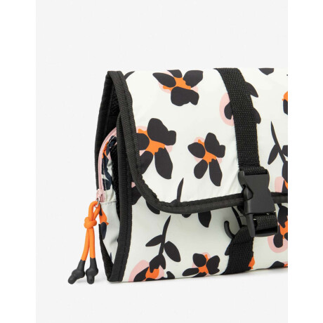 Porta Cosméticos Desplegable Estampado Flores