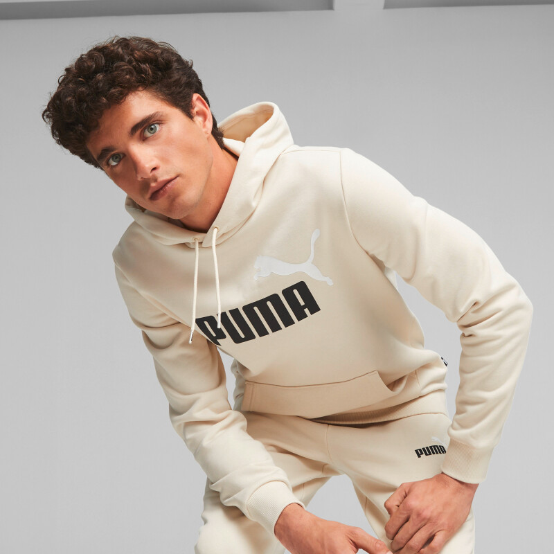 Abrigo ESS+ 2 Col Big Logo Hoodie Felpa de Hombre Multicolor