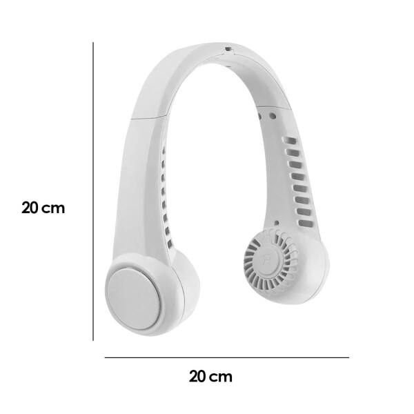 Ventilador de cuello blanco