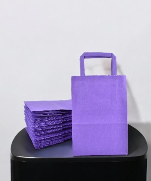 Pack x 50 - bolsa lisa 14x08x20 cm. VIOLETA